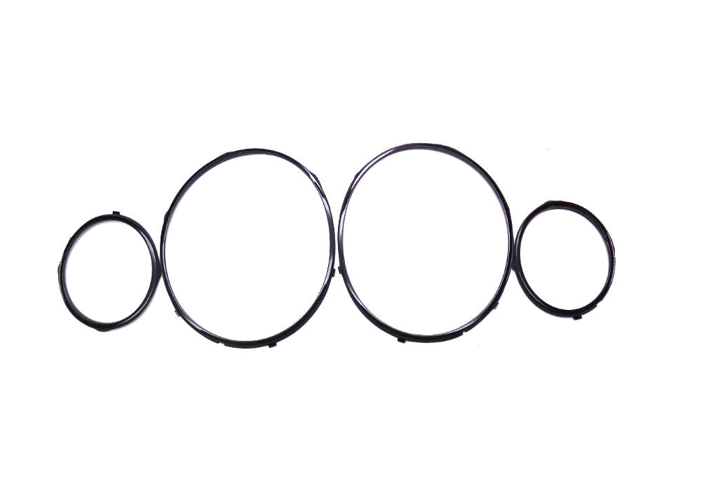 Bentley Mulsanne black headlight rings 4pcs #2573