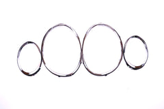 Bentley Gt Gtc chrome headlight rings 4pcs #2578