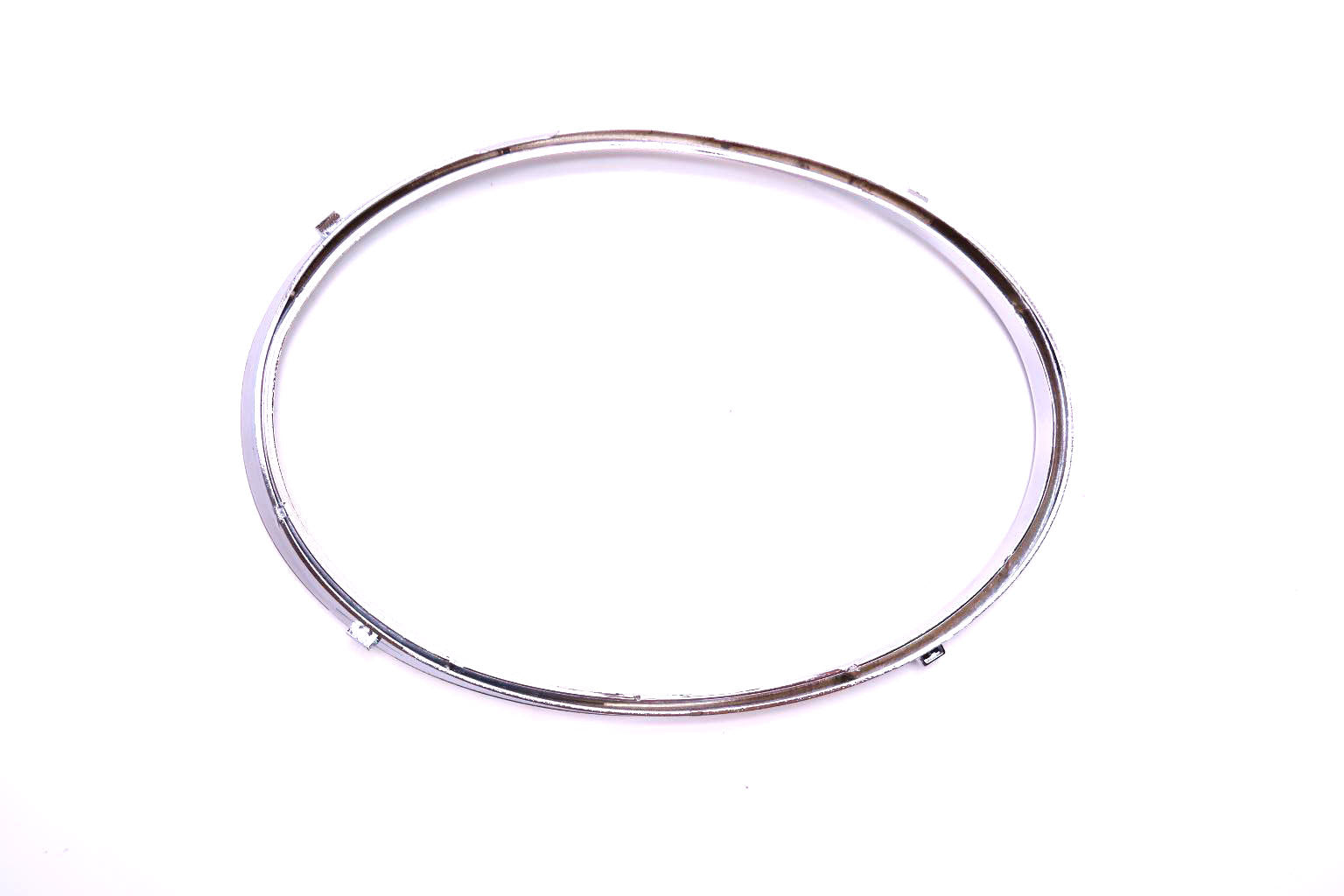 Bentley Flying Spur left outer chrome headlight ring #2585