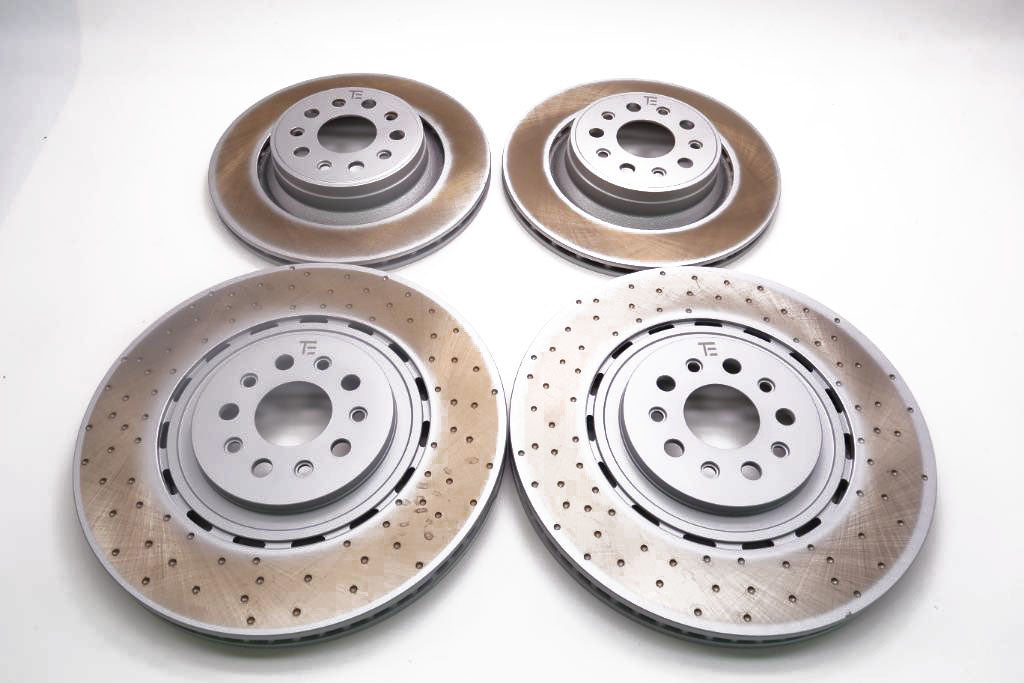 Maserati Levante S Modena front rear brake disc rotors TopEuro #2679