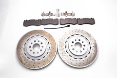 Maserati Levante S Modena front brake pads rotors TopEuro #2680