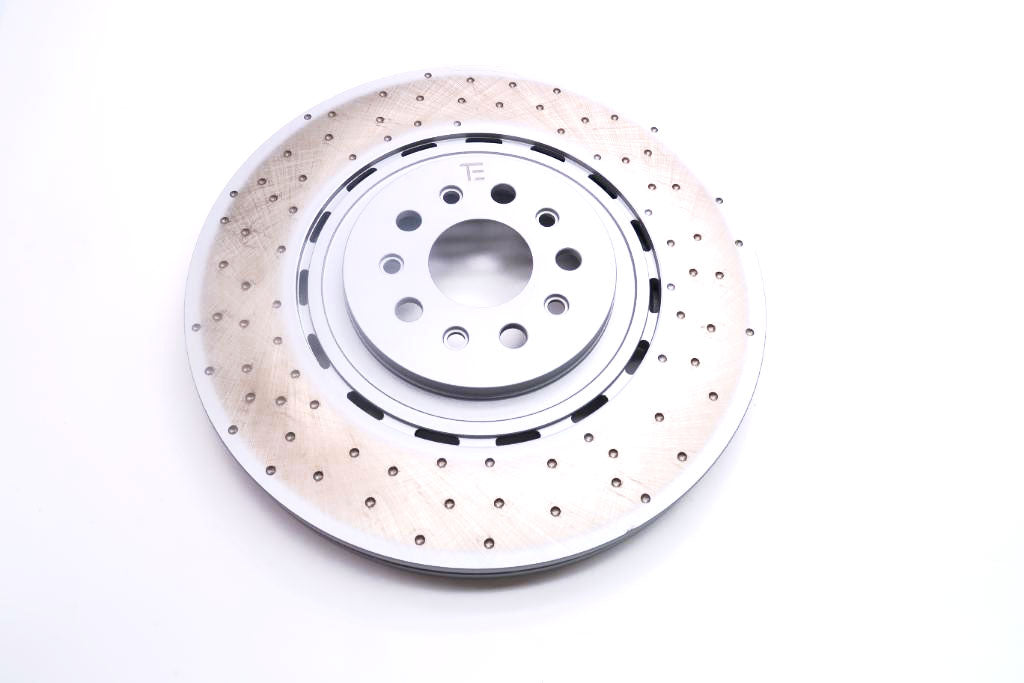 Maserati Levante rear brake disc rotor 1pc TopEuro #2685