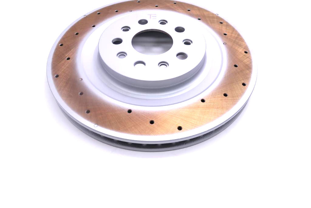 Maserati Ghibli 3.8 Trofeo rear brake pads rotors TopEuro #2694