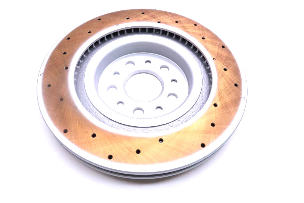 Maserati Ghibli 3.8 Trofeo rear brake disc rotor 1pc TopEuro #2696