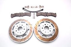 Maserati GranTurismo Gran Turismo Gt front brake pads rotors TopEuro #2533
