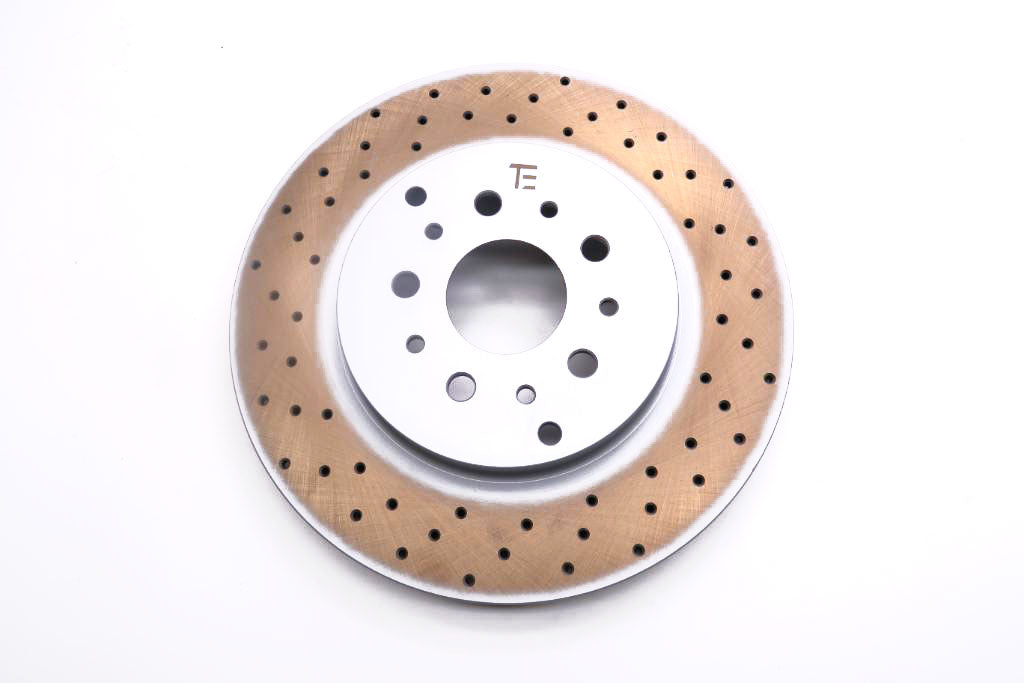 Maserati GranTurismo Gran Turismo Gt rear brake disk rotors TopEuro #2537