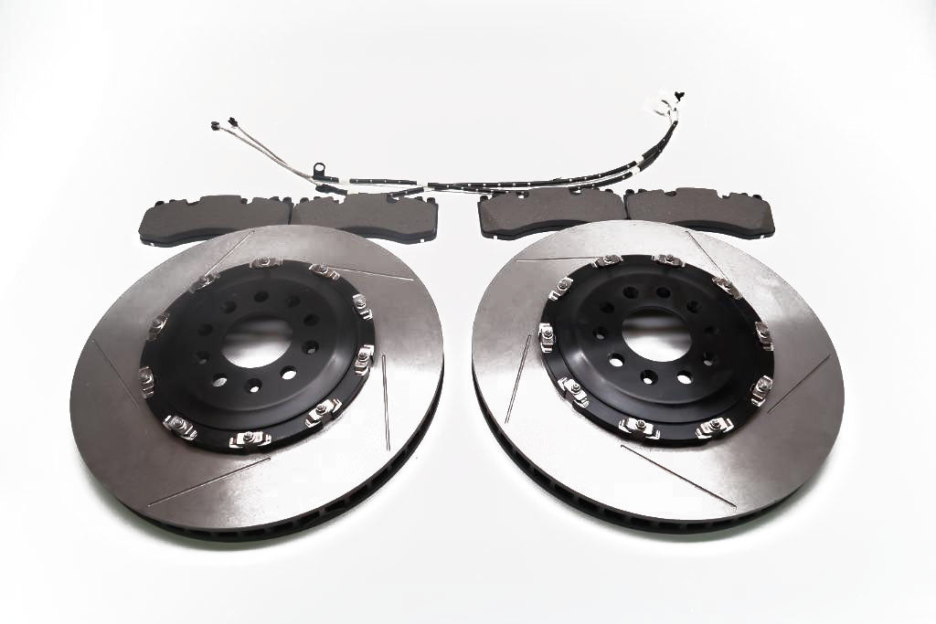 Aston Martin V8 Vantage front brake pads & rotors TopEuro #2612