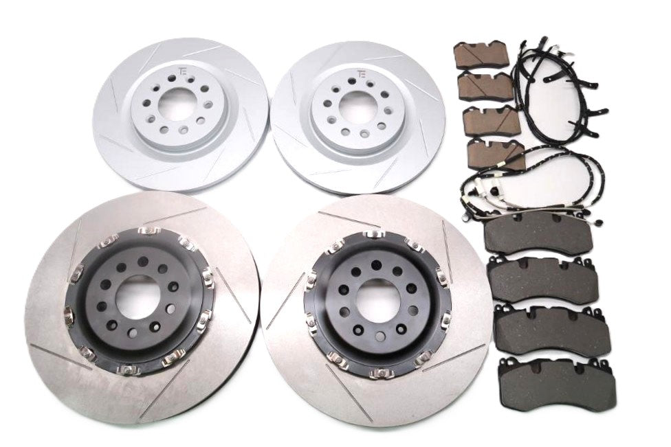 Aston Martin V8 Vantage front rear brake pads & rotors TopEuro #2611
