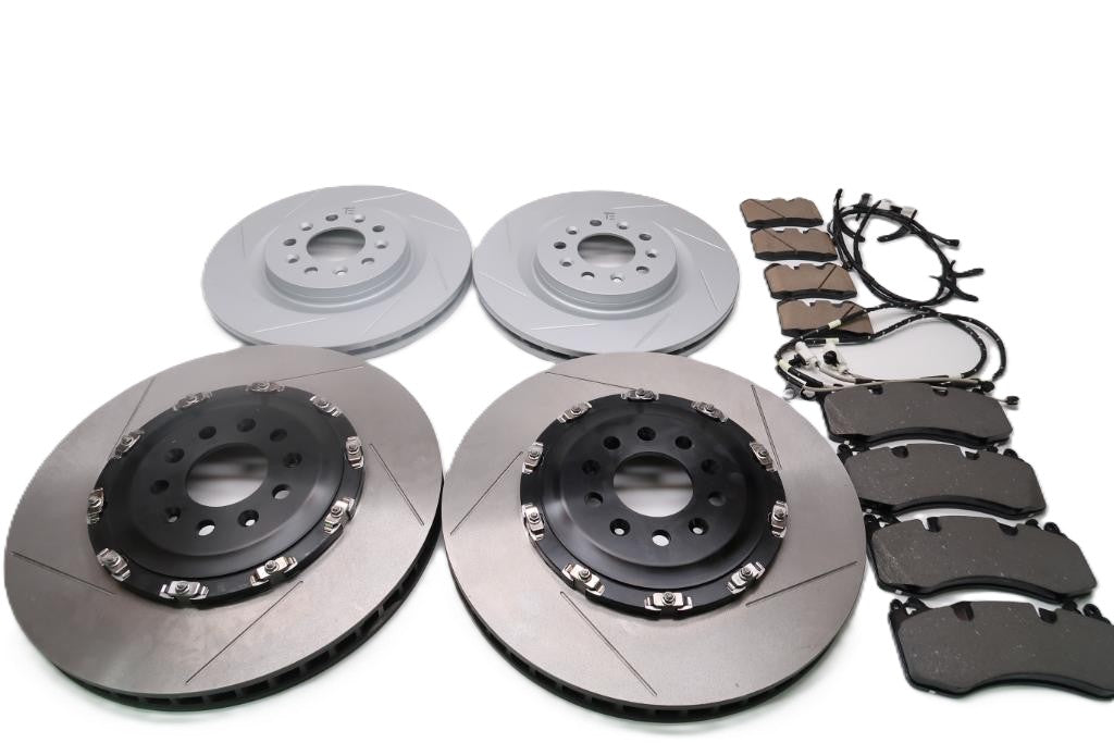 Aston Martin V8 Vantage front rear brake pads & rotors TopEuro #2611