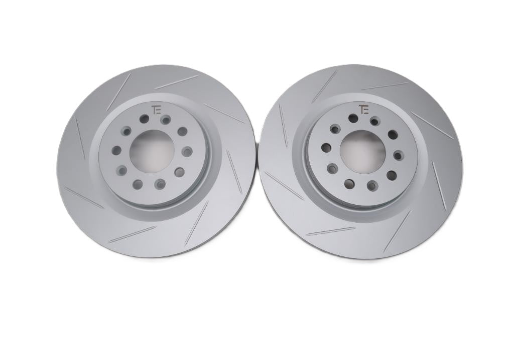 Aston Martin V8 Vantage rear brake disc rotors 2pcs TopEuro #2616