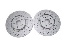 Mercedes E63 AMG S rear brake disc rotors x2 pcs TopEuro #2629