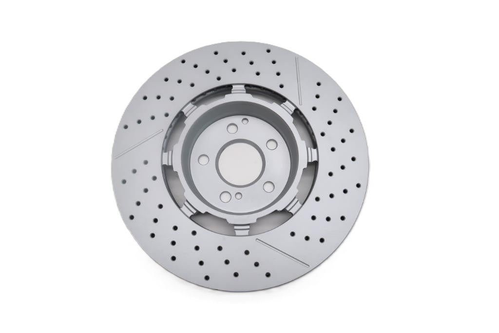 Mercedes E63 AMG S rear brake disc rotors x2 pcs TopEuro #2629