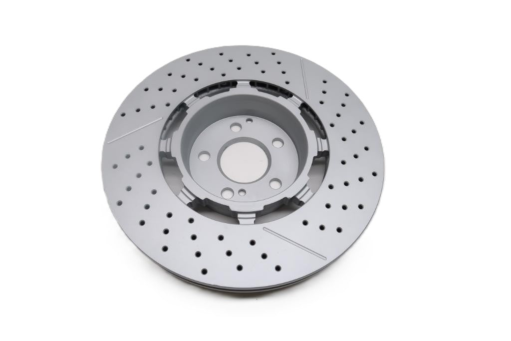 Mercedes E63 AMG S rear brake disc rotors x2 pcs TopEuro #2629