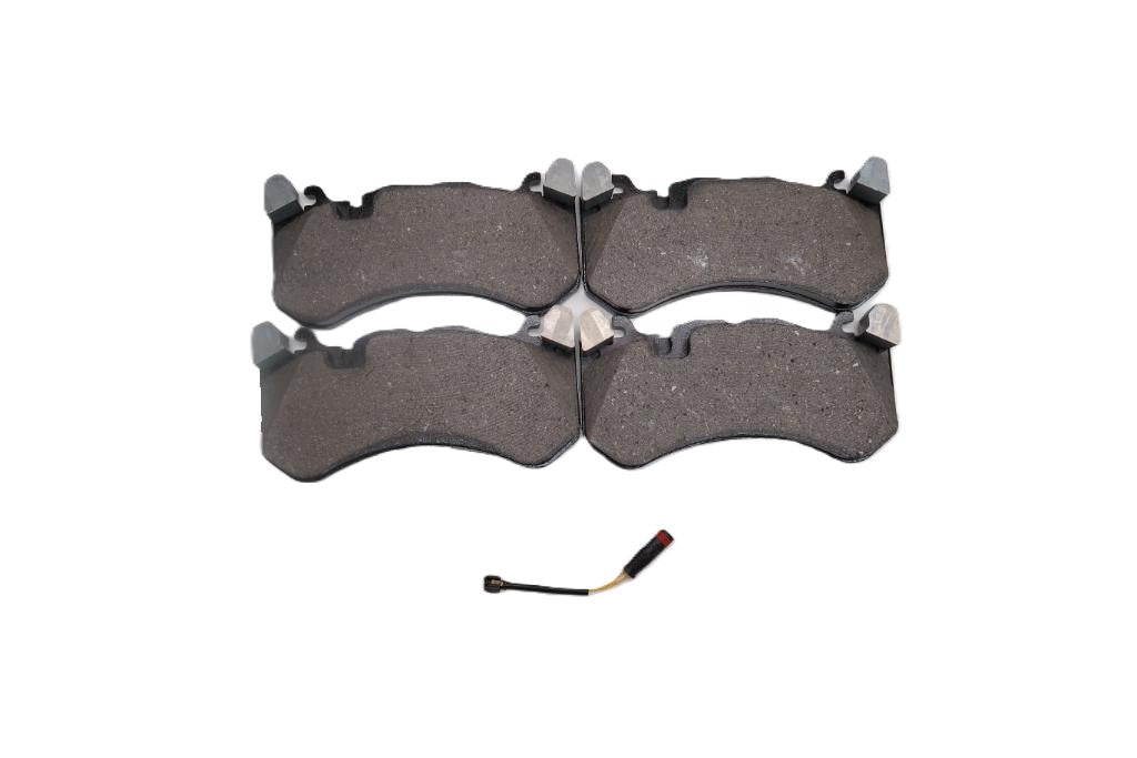 Mercedes E63 AMG S front rear brake pads low dust TopEuro #2631