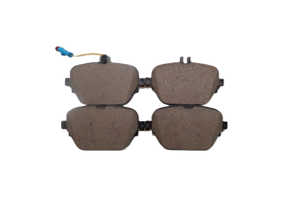 Mercedes E63 AMG S front rear brake pads low dust TopEuro #2631