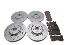 Mercedes Gt53 Amg front rear brake pads & rotors TopEuro #2634