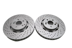 Mercedes Gt53 E63 C63 Cls63 Amg front brake diksc rotors 2pcs TopEuro #2637