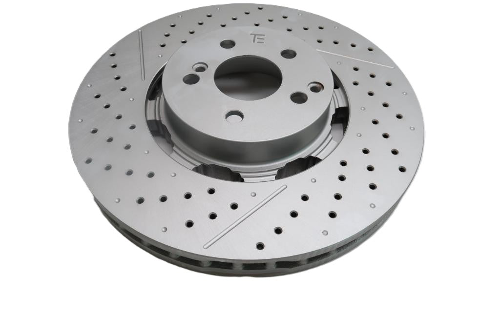 Mercedes Gt53 E63 C63 Cls63 Amg front brake diksc rotors 2pcs TopEuro #2637