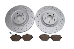 Mercedes Gt53 Amg rear brake pads & rotors TopEuro #2639