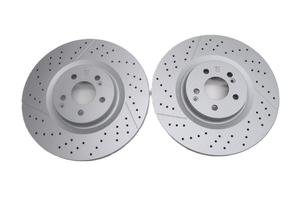 Mercedes Gt53 Amg rear brake disc rotors 2pcs TopEuro #2640