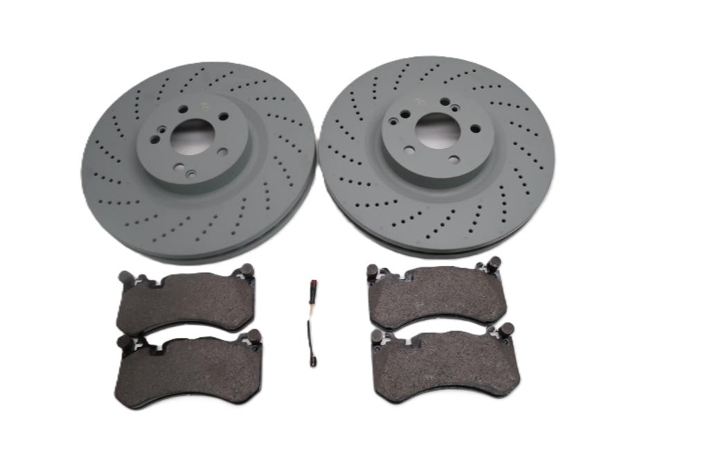 Mercedes Benz C63 Amg front brake pads & rotors TopEuro #2647