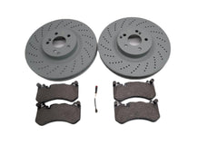 Mercedes Benz C63 Amg front brake pads & rotors TopEuro #2647