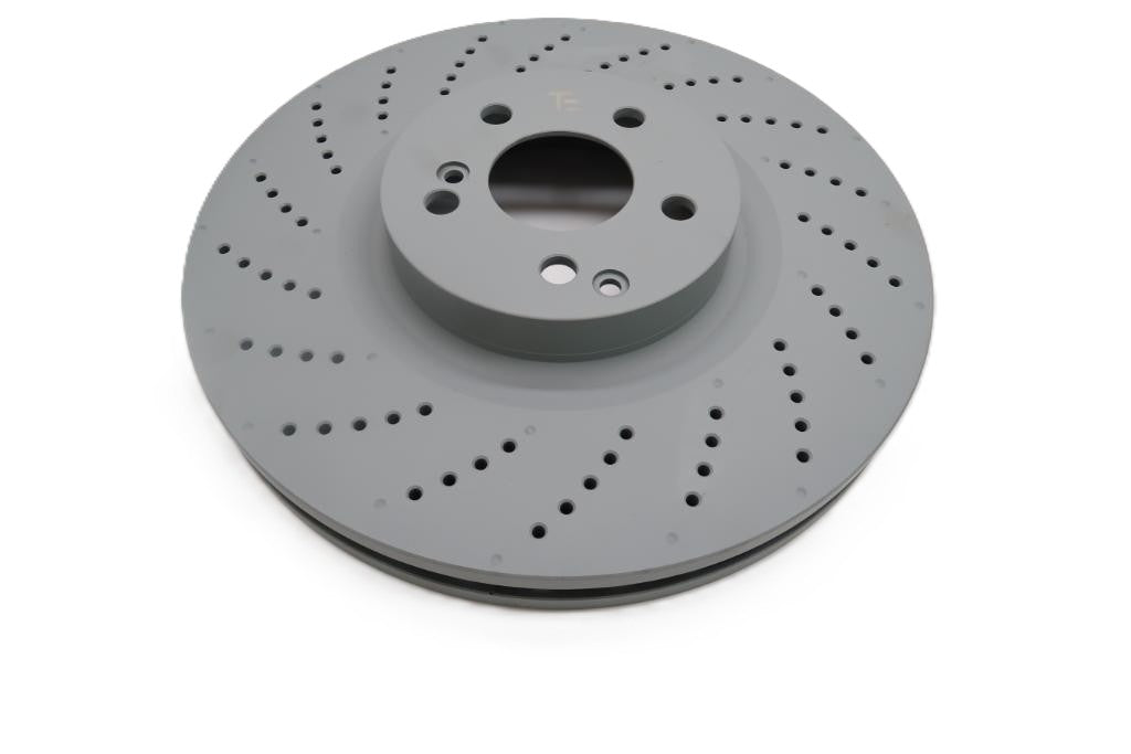 Mercedes Benz C63 Amg front brake disk rotor 1pc TopEuro #2649