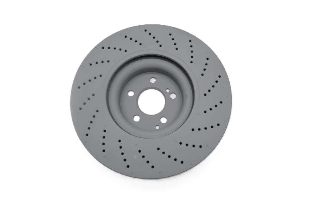 Mercedes Benz C63 Amg front & rear brake disc rotors TopEuro #2646