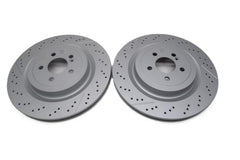 Mercedes Benz C63 Sl63 Sl65 Gt63 Gt Amg rear brake disc rotors 2pcs TopEuro #2651