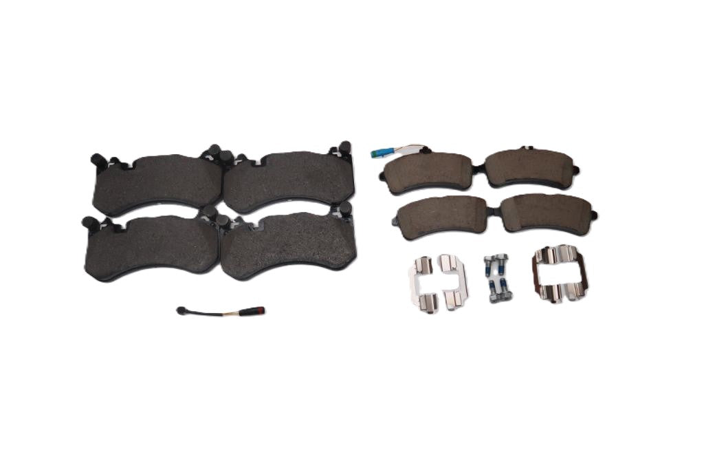 Mercedes Benz C63 Amg front rear brake pads & rotors TopEuro #2645