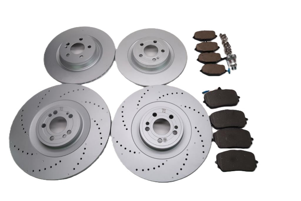Mercedes Gle53 Amg front rear brake pads & rotors TopEuro #2656