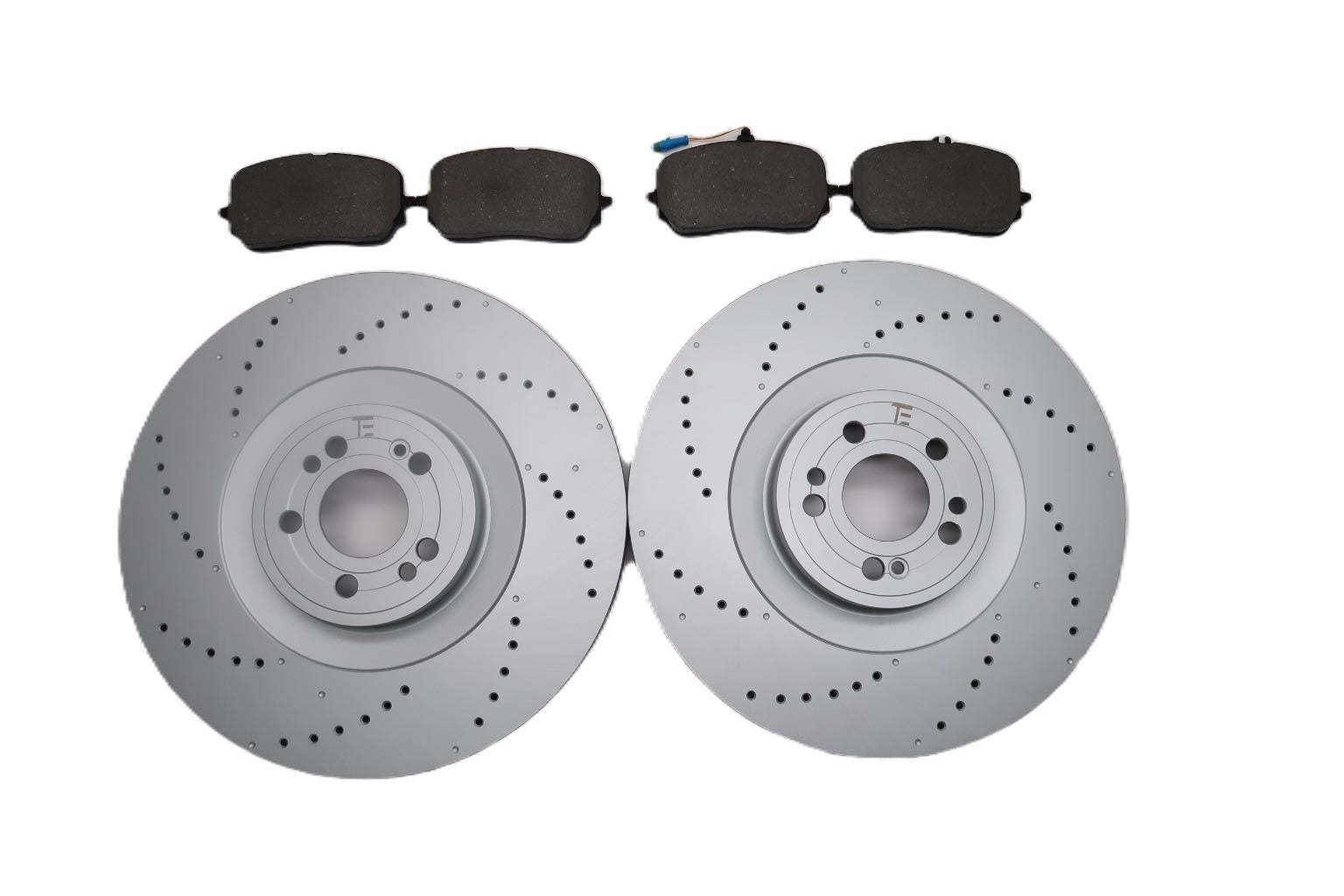Mercedes Gle53 Amg front brake pads & rotors TopEuro #2658