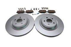 Mercedes Gle53 Amg rear brake pads & rotors TopEuro #2661