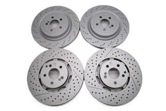 Mercedes Gt front & rear brake disc rotors TopEuro #2668