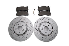 Mercedes Gt front brake pads & rotors TopEuro #2669