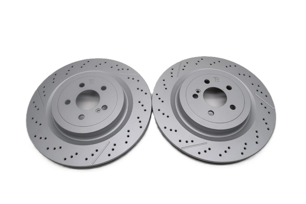 Mercedes Gt C63 Sl63 Sl65 rear brake disc rotors TopEuro #2673