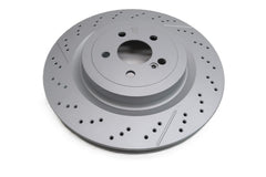 Mercedes Gt C63 Sl63 Sl65 rear brake disc rotor 1pc TopEuro #2674