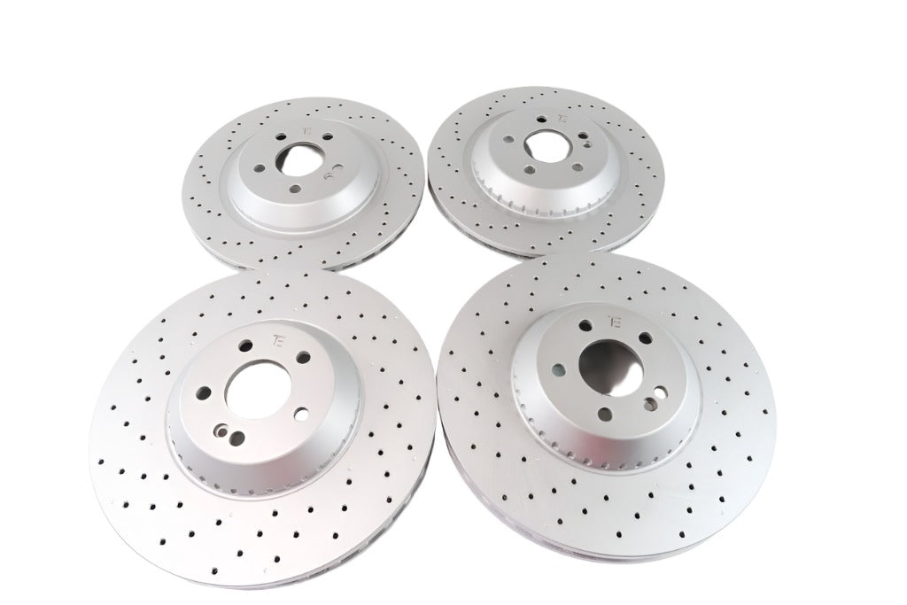 Mercedes S600 Maybach front rear brake disc rotors #1683