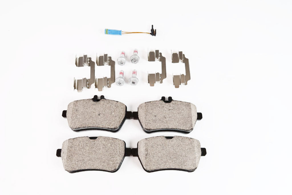 Mercedes S class S550 front and rear brake pads & rotors TopEuro #665