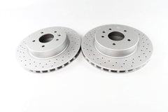 Aston Martin Db7 Vantage rear brake disc rotors TopEuro #1441