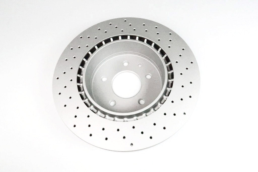 Aston Martin Db7 Vantage rear brake disc rotors 1pc TopEuro #1442