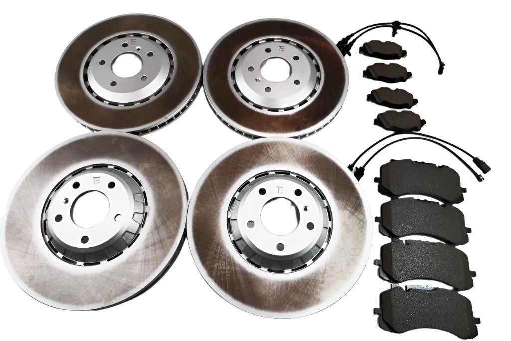 Bentley Bentayga front rear brake pads and rotors TopEuro #1667